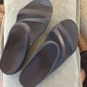 CROCS Dark Blue Slide Sandals